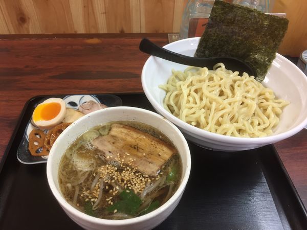 「白つけ麺」@くい紋の写真