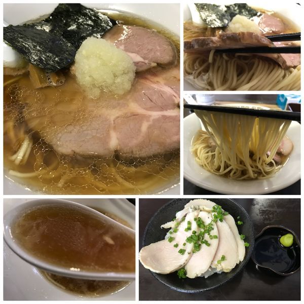 「【限定】八王子ライクなラーメン850円鶏チャーシュ丼250円」@と多゛食堂の写真