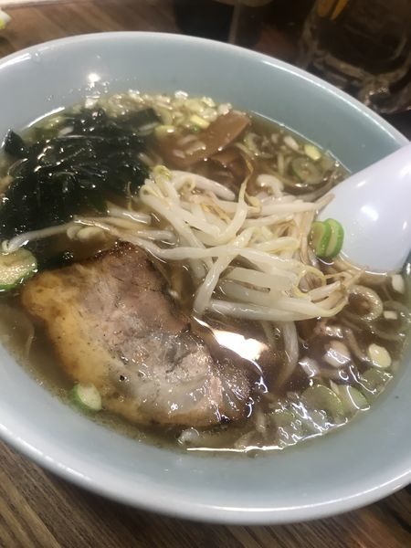 「特製半ラーメン」@酔笑苑の写真