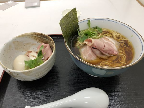 「四つ葉そば  特製トッピング」@中華そば 四つ葉 小田急うまいものめぐりと有名駅弁まつりの写真