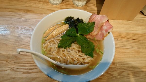 「貝塩らーめん(太麺)」@らーめん 改の写真