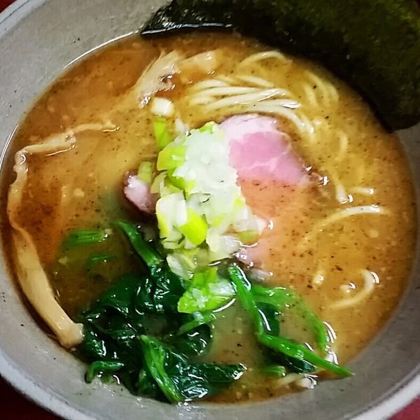 「らーめん ７５０円」@拉麺工房 暁の写真