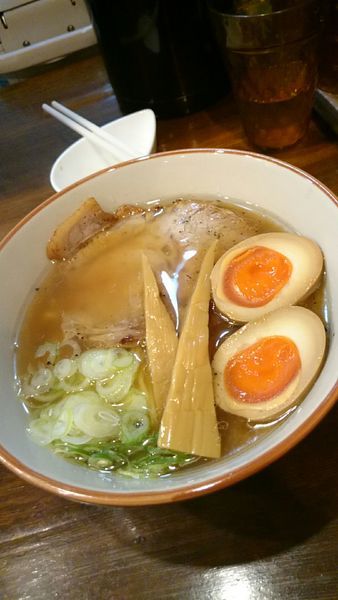 「自家製メギスの焼干し中華そば  850円」@中華そば GO.TO.KU ～仁～の写真