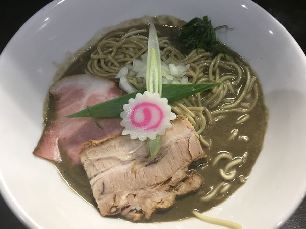 「濃密な煮干しそば¥780」@中華そば いづるの写真