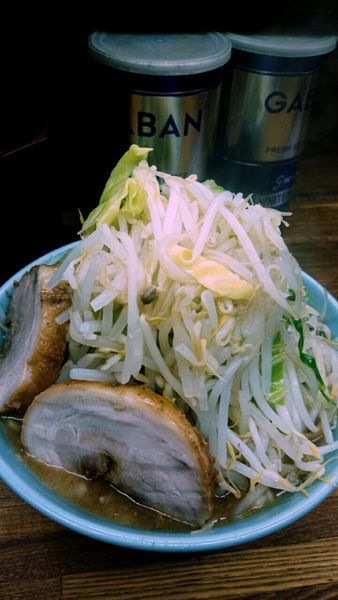 「ミニラーメン(野菜)」@ラーメン二郎 新小金井街道店の写真