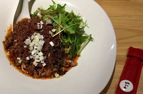 「白胡麻担担麺」@汁なし担担麺 ピリリの写真