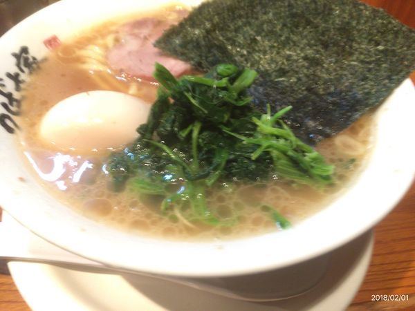 「味玉ラーメン」@横浜家系ラーメン つばさ家 立川店の写真