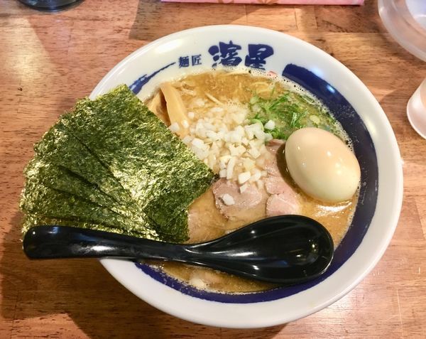 「特製濃厚煮干そば」@濃厚煮干しそば 麺匠 濱星 日吉店の写真