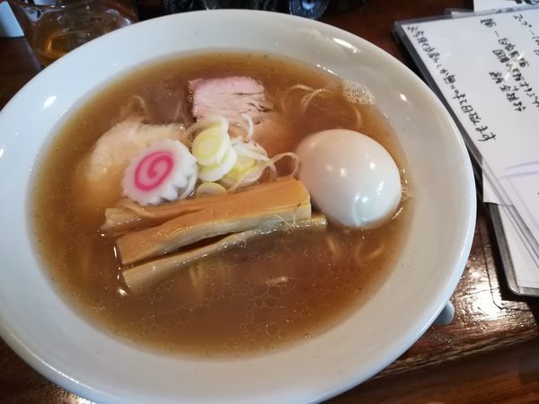 「2/1はまぐり×のどぐろ(スープはミックス)+味玉1,180円」@麺酒処 ふくろうの写真