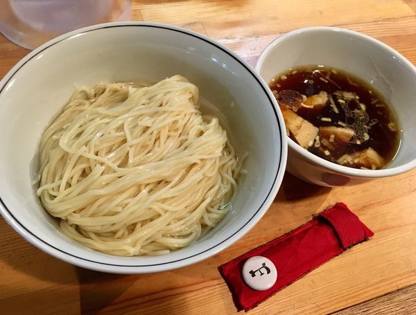 「醤油つけ麺」@麺屋 彩香の写真