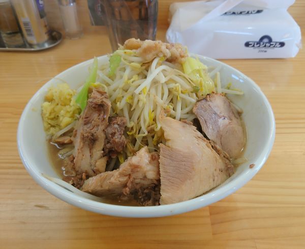 「ど豚骨ラーメン豚増し ショウガ」@宮二郎の写真