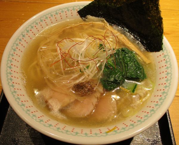 「塩そば　750円」@中華そば 勝本の写真