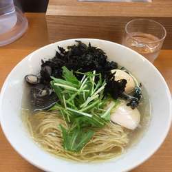 しじみとばら海苔の磯塩そば