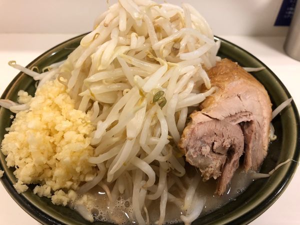 「塩ラーメン＋ヤサイ＋ニンニク」@ハイパーファットンの写真