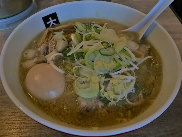 「味噌　＋煮玉子：サービス券」@大島の写真