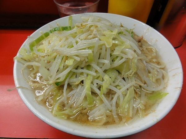 「ラーメン　　600円　ニンニク」@ラーメン二郎 三田本店の写真