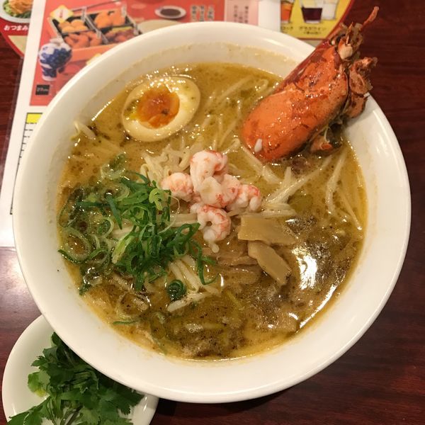 「驚天動地 ロブスター味噌ラーメン」@バーミヤン 練馬豊玉店の写真