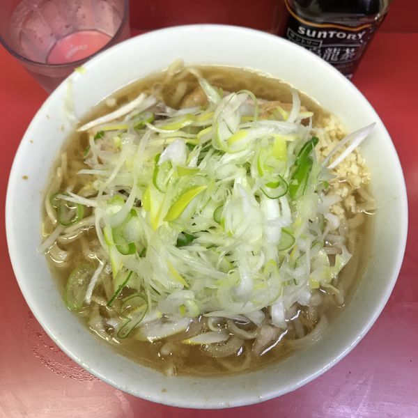 「小ラーメン＋ネギ」@ラーメン二郎 桜台駅前店の写真