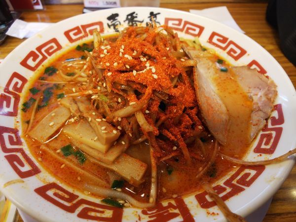 「辛ネギ熟成味噌ラーメン(激）」@ラーメン屋 壱番亭 岩瀬本店の写真