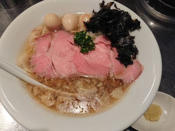 「燕さんじ系背脂煮干（生姜ver.）」@さんじの写真