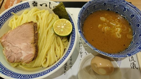 「濃厚味玉つけ麺」@つじ田 ららぽーと富士見店の写真