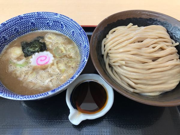 「つけめん シュリンプ  980円」@六厘舎 羽田空港店の写真