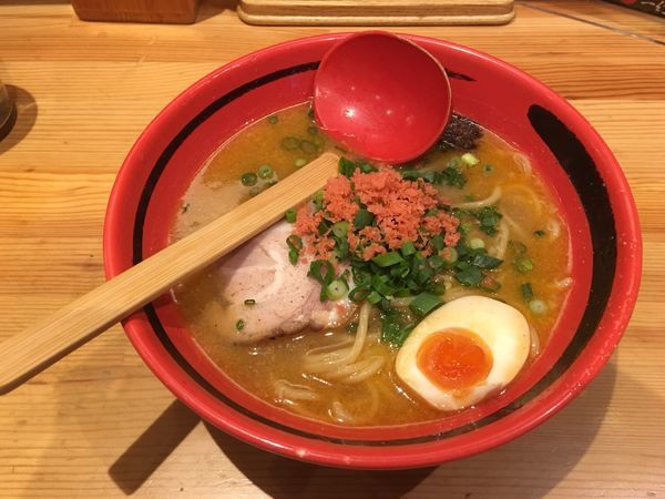 「えびみそ（そのまま・太麺）」@えびそば一幻 新宿店の写真