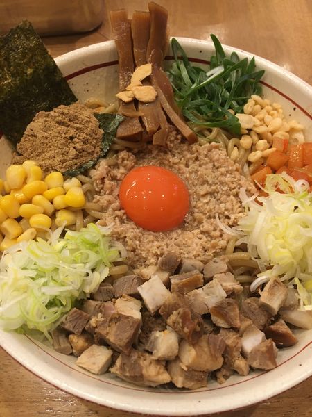 「特製まぜそば（大）¥900」@つけそば屋 麺処えぐちの写真