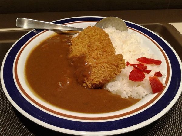 「かつカレー(570円)」@名代 富士そば 金町店の写真