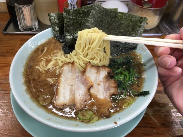 「和風トンコツ(細麺)」@栃木家の写真