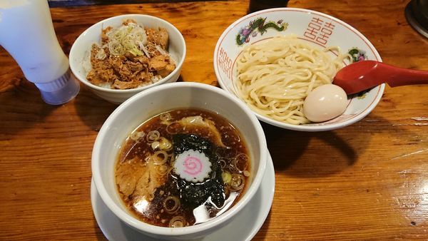 「つけ麺味たまつき」@水戸中華そば むじゃき食堂の写真
