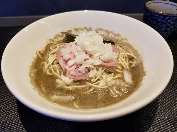 「中華そば＆あぶらそば (1,200円)」@煮干乱舞の写真