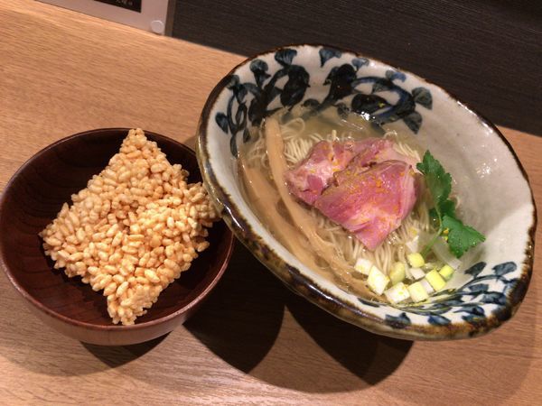 「ゆず塩そば」@麺屋 椿丸の写真