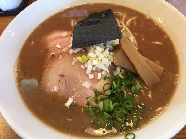 「限定 魚介豚骨ラーメン 大盛り」@青山清湯そば 青ノ樹の写真