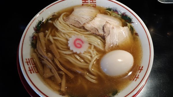 「中華そば」@肉煮干し中華そば さいころの写真