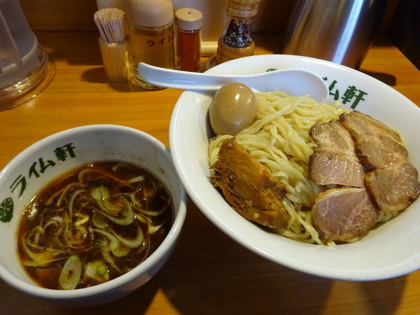 「ライムつけ麺1030円　（大盛無料）」@らー麺 つけ麺 ライム軒の写真
