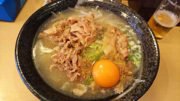 「旨トロ肉玉そば」@麺や きたじまの写真