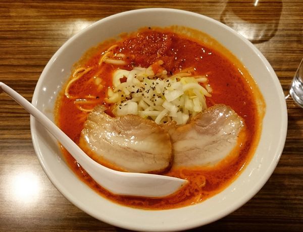 「完熟とまとらーめん 750円」@らーめん カッパハウスの写真