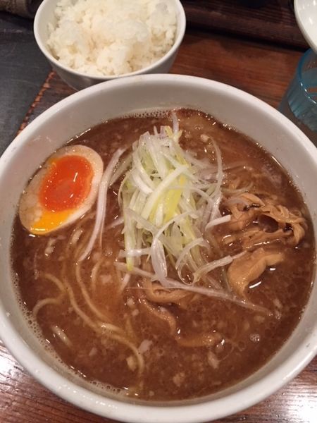 「中華ソバ　750円　ライス50円」@中華ソバ 櫻坂の写真