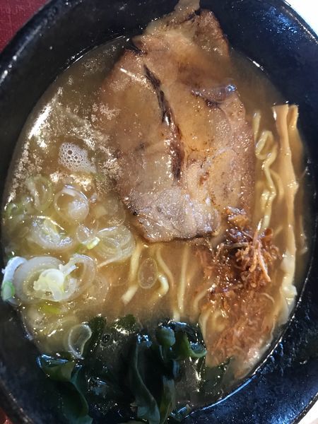 「あみやラーメン 780円 大盛り無料 あごだし」@らーめん じゃんじゃんの写真