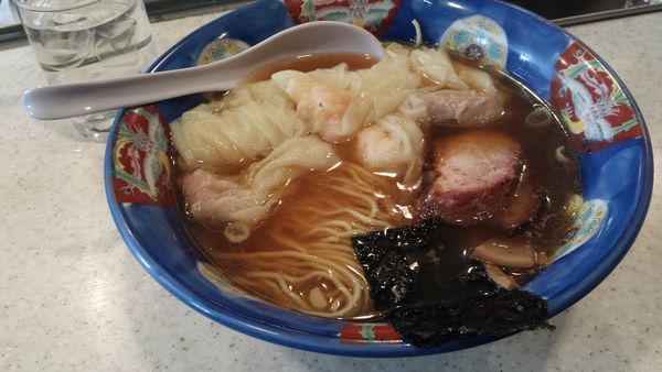 「ミックスワンタンメン1170円」@たんたん亭の写真