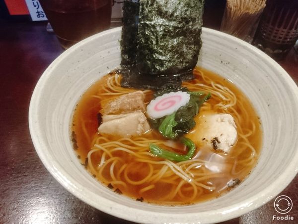 「極煮干しラーメン」@らーめん そよ風の写真