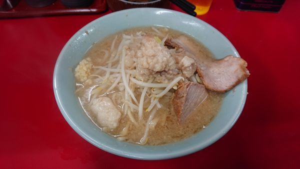 「小少な目　ニンニク少　脂」@ラーメン二郎 新宿歌舞伎町店の写真