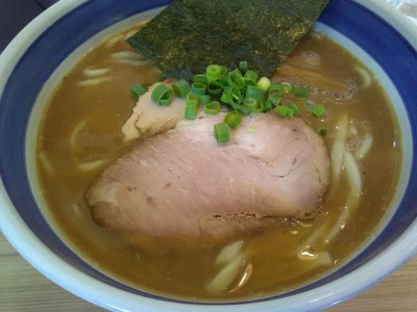 「濃厚和風中華そば750円160ｇ+中盛30円200ｇ」@浜屋 西新井店の写真