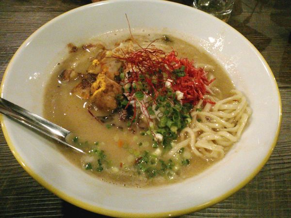 「グリーンカレーラーメン ￥780（ラーパス価格）」@トマルカフェの写真