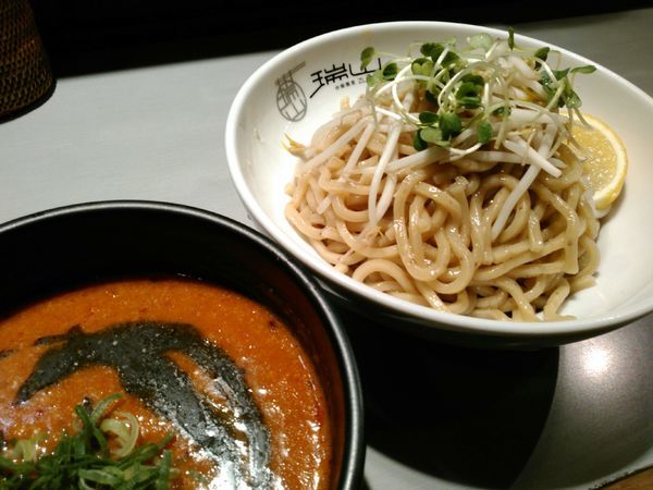 「黒坦々つけそば（中；300g） ￥850」@中華蕎麦 瑞山（ZUIZAN）の写真