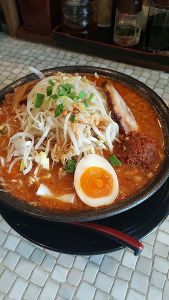 「辛こってり味噌」@味噌屋 雷門 千葉店の写真