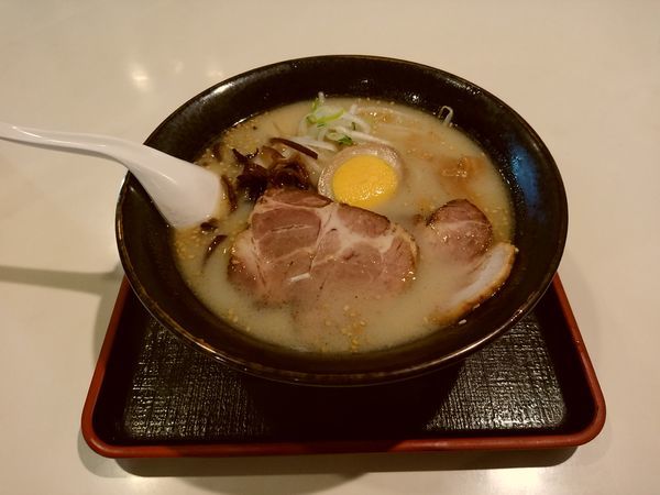 「とんこつラーメン(並盛・100g)700円」@麺家 匠の写真