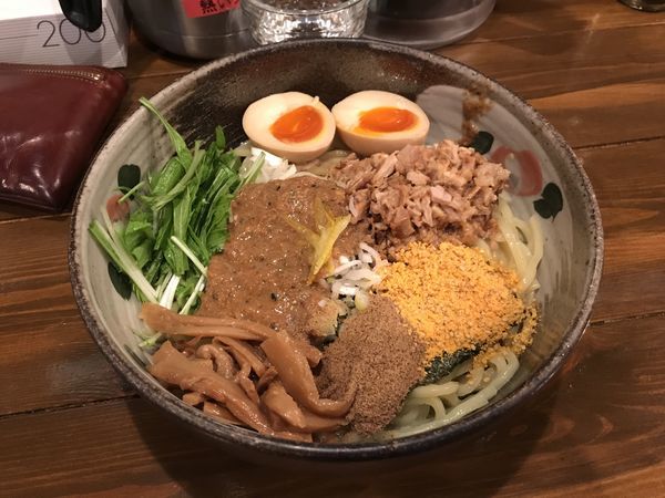 「油そば」@中華そば 椿の写真