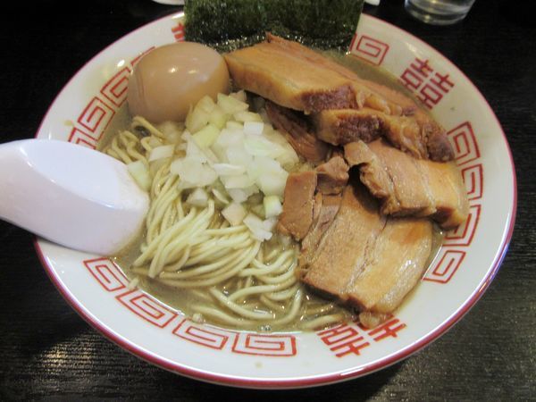 「中華ソバ（７５０円）＋味玉＋和え玉」@中華ソバ 伊吹の写真